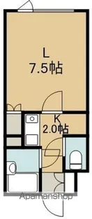 ドリームハイツⅡ【1階】の間取り